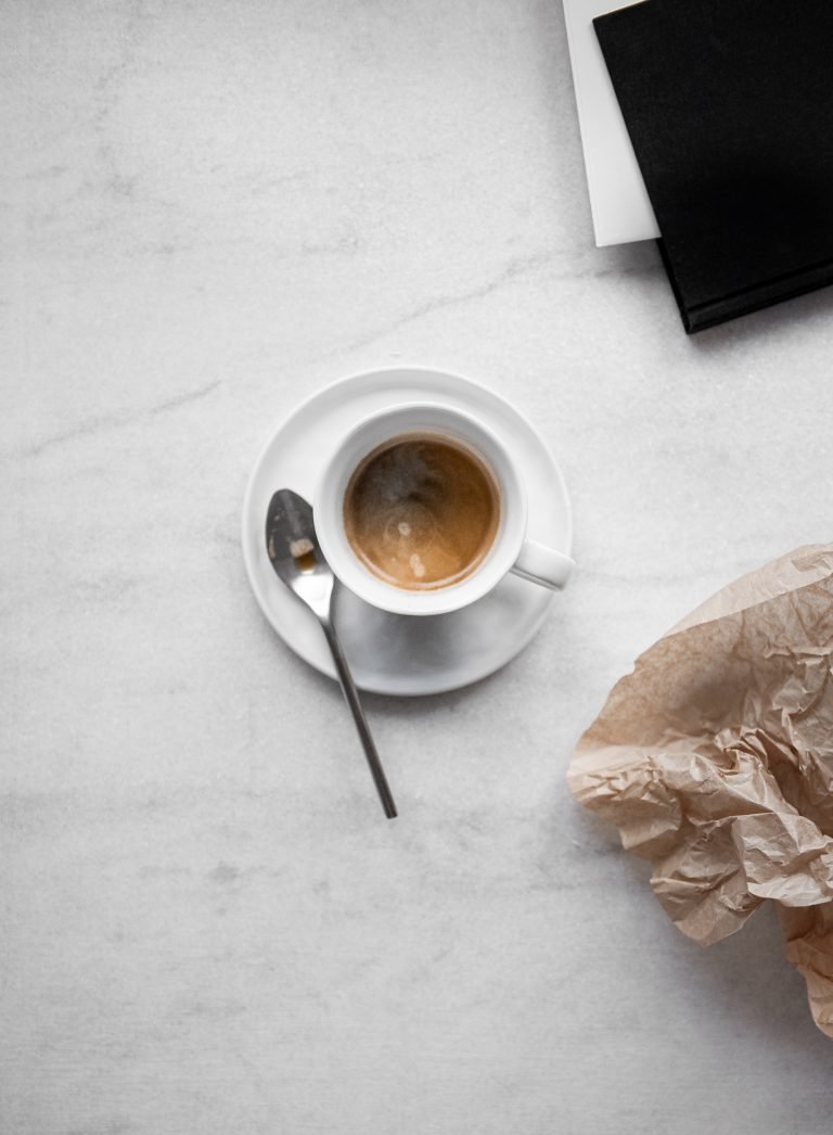 Promo image for a blog post "how to make sales without using social media" by Wildflower Pinterest Management showing a cup of tea in a white cup